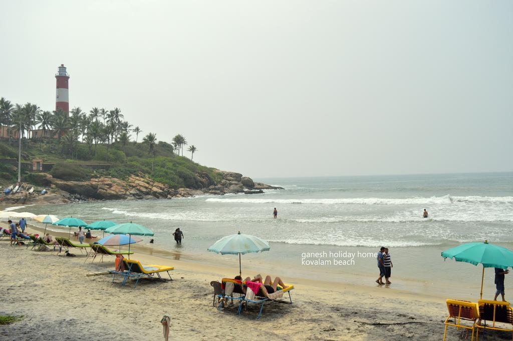 Ganesh Ayurveda Holiday Home Bed And Breakfast Kovalam Exterior photo